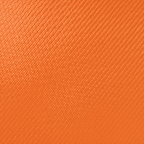 Orange Carbon Fiber Specialty Material Universal Laptop 13in (10.6 x 7.6in) Skin