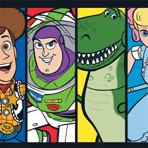 Disney Toy Story Character Grid Wii (Includes 1 Controller) Skin