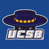 University of California-Santa Barbara UCSB Gauchos Blue iPhone XS Clear Case