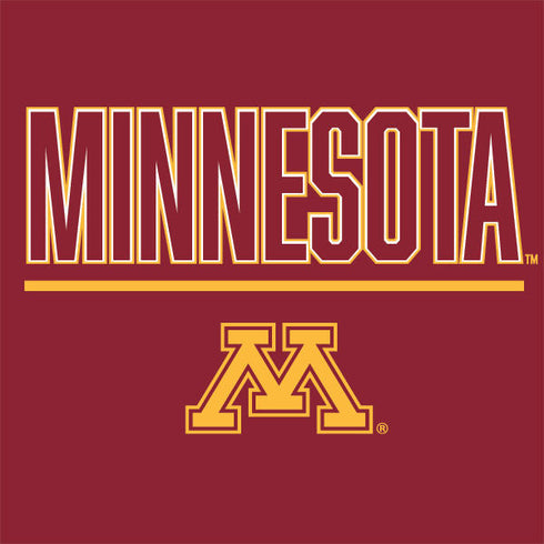 University of Minnesota Athletic Text MacBook Air 13in M1 (2021) Case plus Skin