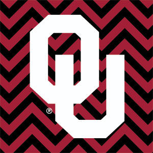 University of Oklahoma Sooners Chevron Playstation 3 & PS3 Slim Skin