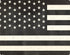 Black & White USA Flag iPhone XS Clear Case