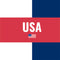 USA Flag Color Block Nintendo Switch OLED (2021) Skin
