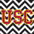 University of Southern California USC Chevron iPhone XS Clear Case