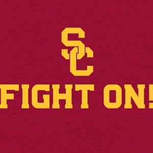 University of Southern California USC Fight On PS5 Digital Edition Bundle Skin