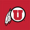 University of Utah Logo Wii (Includes 1 Controller) Skin