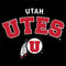 University of Utah Utes Logo Playstation 3 & PS3 Skin