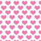 Plush Pink Hearts PS4 Pro/Slim Controller Skin
