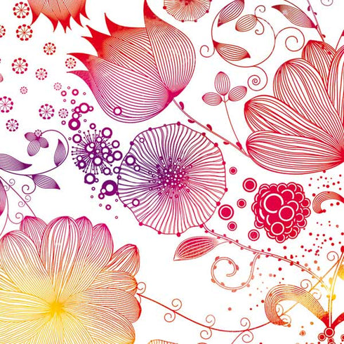 Elegant Flowers Universal Laptop 11in (8.8 x 6.2in) Skin