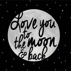 To The Moon And Back BW Xbox One X Console Skin