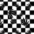 Marijuana Checkered iPhone XS Clear Case