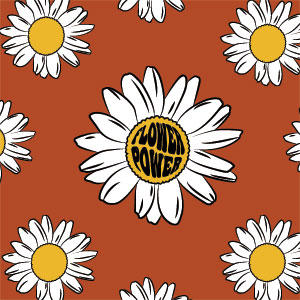 Flower Power Xbox 360 Slim (2010) Skin