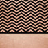 Rose Gold Chevron Split iPhone XS Clear Case