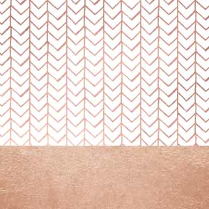 Rose Gold Herringbone iPhone Charger (5W USB) Skin