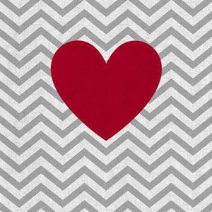 Chevron Heart Nintendo GameCube Controller Skin