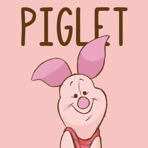 Disney Winnie the Pooh Piglet Portrait Wii Remote Controller Skin