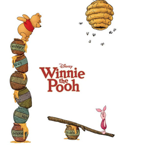 Disney Winnie the Pooh Honey Hive Wii Remote Controller Skin