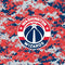 NBA Washington Wizards Camo Digi PS5 DualSense Edge Pro Controller Skin