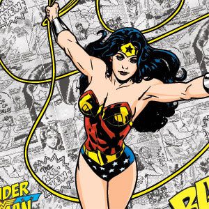 DC Comics Wonder Woman Classic Action Pose Playstation 3 & PS3 Slim Skin