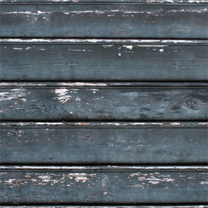 Chipped Blue Wood Wii (Includes 1 Controller) Skin