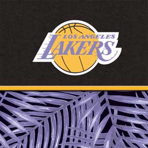 NBA Los Angeles Lakers Retro Palms PS5 Digital Edition Console Skin