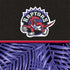 NBA Toronto Raptors Retro Palms iPhone XS Clear Case