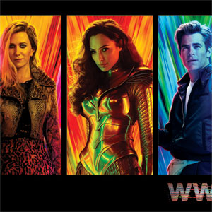 Wonder Woman 1984 (2020) Characters Poster Playstation 3 & PS3 Slim Skin