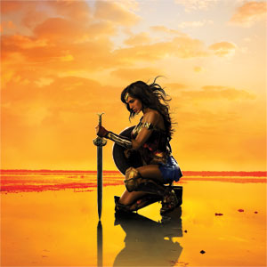 DC Comics Wonder Woman Character Movie Poster Xbox Adaptive Controller Skin