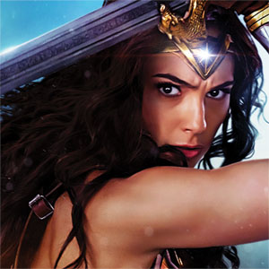 DC Comics Wonder Woman Battle Ready Poster Fire TV Cube Skin