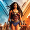 DC Comics Wonder Woman Main characters Poster Xbox Adaptive Controller Skin