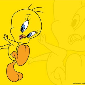 Looney Tunes Tweety Bird Double Cochlear Nucleus 5 Sound Processor Skin