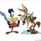 Looney Tunes Road Runner Wile E Coyote Food PS5 DualSense Edge Pro Controller Skin