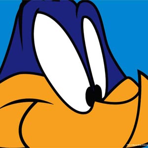 Looney Tunes Road Runner Zoomed In Nintendo 2DS XL (2017) Skin