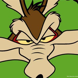 Looney Tunes Wile E Coyote Zoomed In Surface Pro 9 Skin