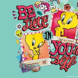 Looney Tunes Tweety Bird Believe In Yourself Surface Laptop Studio Skin