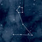 Pisces Constellation PlayStation 4 Gold Wireless Headset Skin