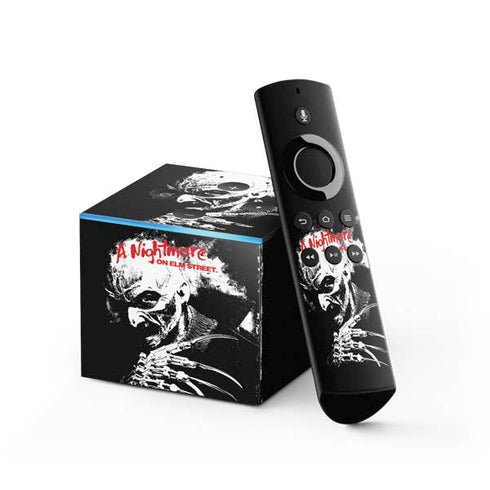 A Nightmare on Elm Street Fire TV Cube Skin