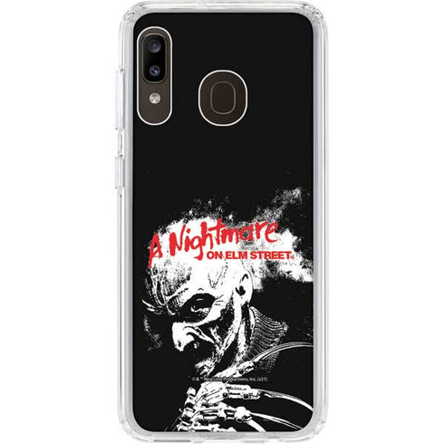 A Nightmare on Elm Street Galaxy A20 Clear Case