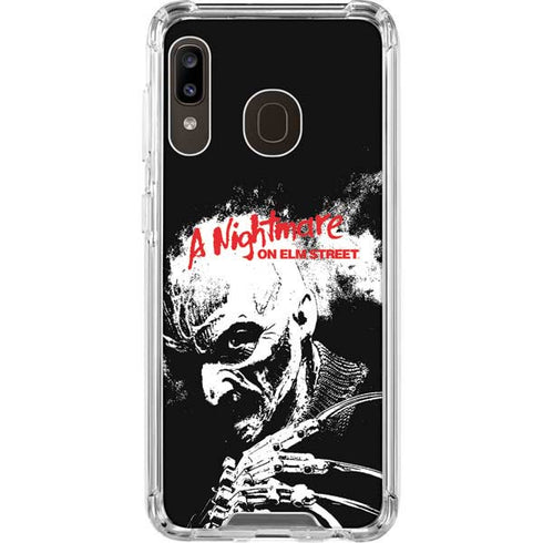 A Nightmare on Elm Street Galaxy A30 Clear Case