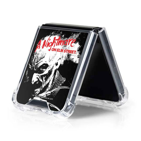 A Nightmare on Elm Street Galaxy Z Flip5 5G Clear Case