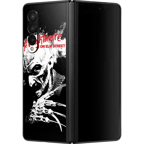 A Nightmare on Elm Street Galaxy Z Fold3 5G Skin