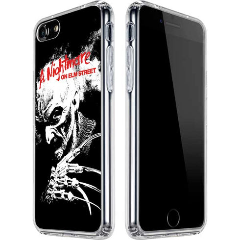 A Nightmare on Elm Street iPhone SE (2nd & 3rd Gen) Clear Case