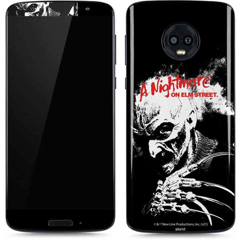 A Nightmare on Elm Street Moto G6 Skin