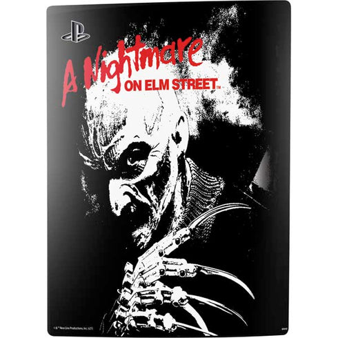 A Nightmare on Elm Street PS5 Digital Edition Console Skin