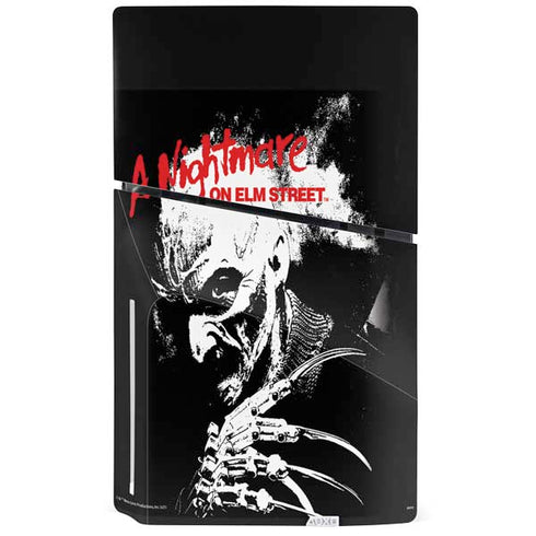 A Nightmare on Elm Street PS5 Slim Disk Console Skin