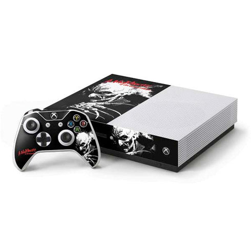 A Nightmare on Elm Street Xbox One S Console and Controller Bundle Skin