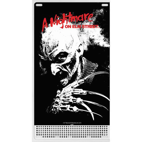 A Nightmare on Elm Street Xbox Series S Console Skin