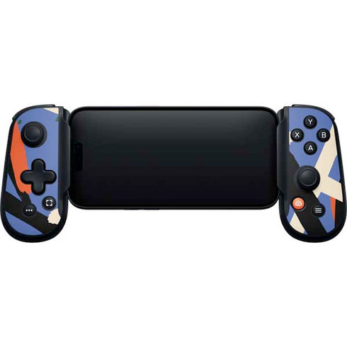 Abstract Lines Backbone One for iPhone Game Controller Skin