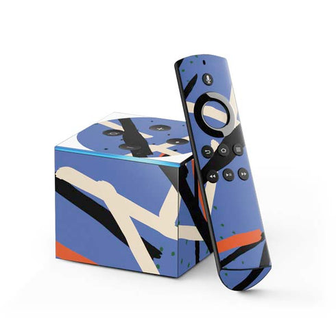 Abstract Lines Fire TV Cube Skin