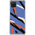 Abstract Lines Galaxy A12 Clear Case